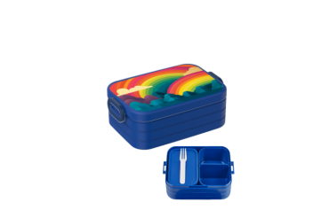 Ontwerp je eigen bento lunchbox Take a Break midi - Regenboog