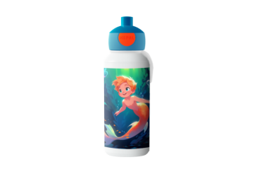 Entwirf deine eigene Trinkflasche Pop-up Campus - Meerjungfrau