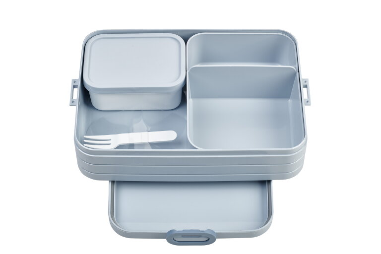 stil Dinkarville Negende Bento lunchbox Take a Break large - Nordic blue | Mepal