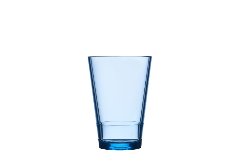 Federaal Bejaarden Rechtdoor Glas Flow 275 ml - Nordic blue | Mepal